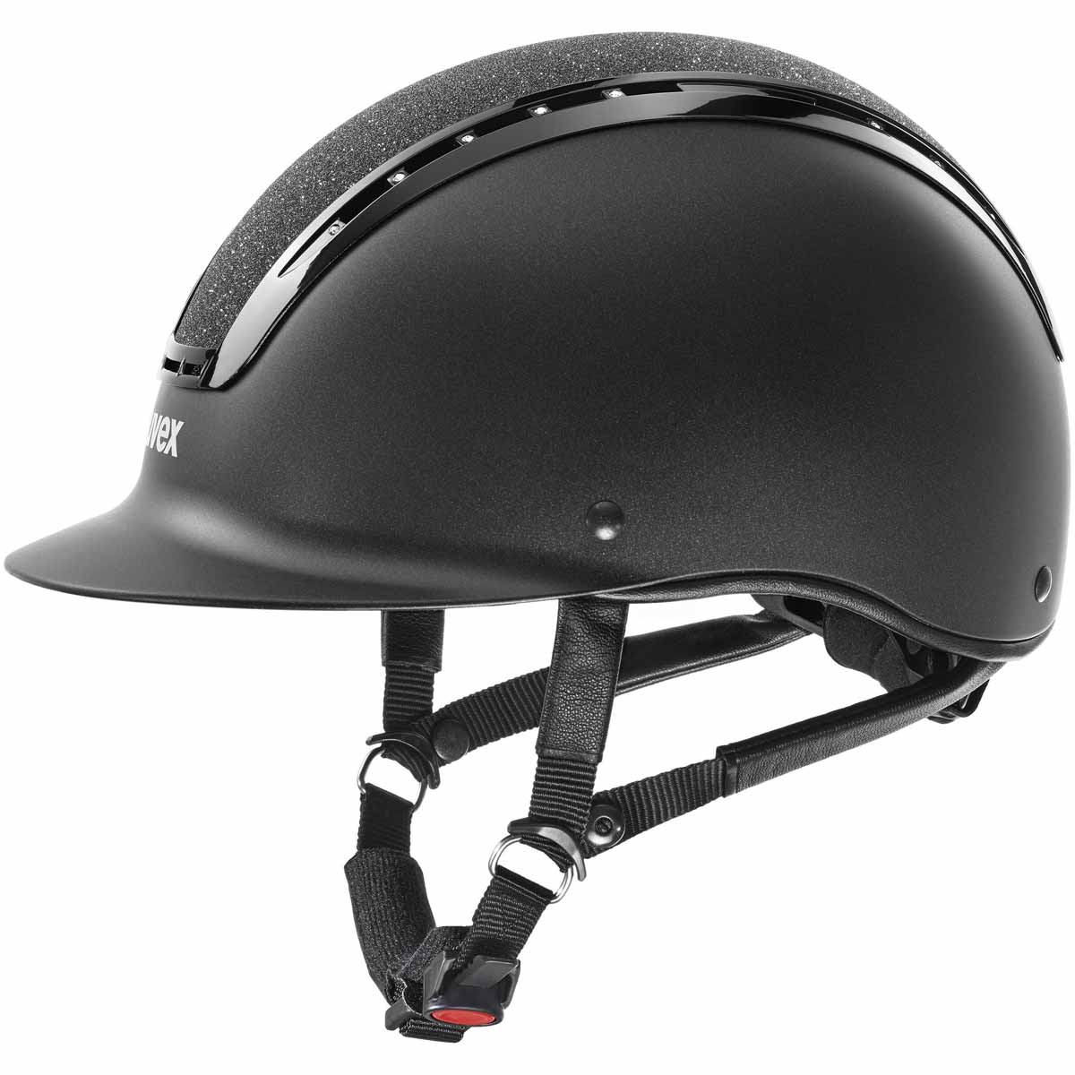 uvex suxxeed starshine riding helmet black S