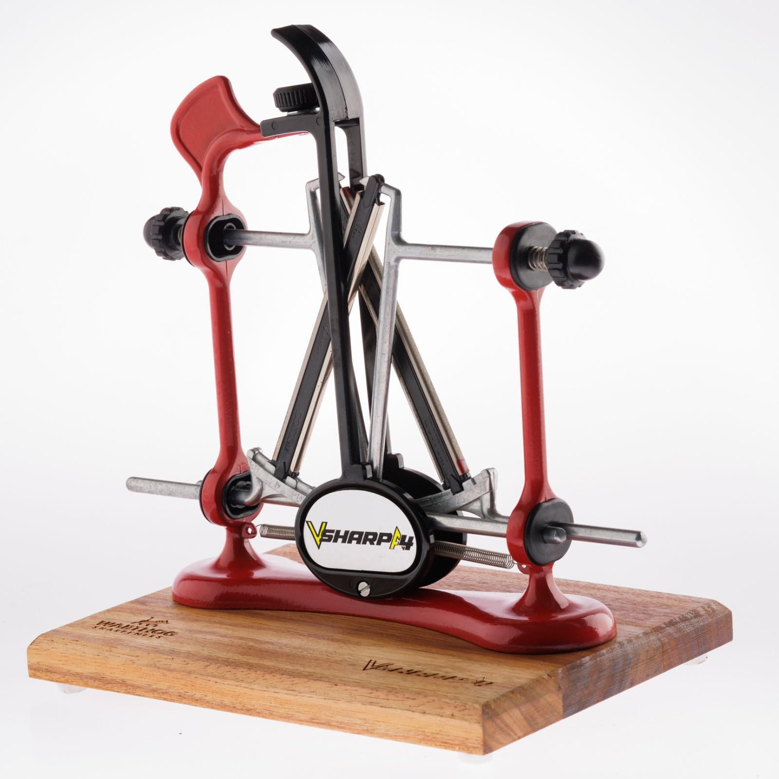 V -Sharp A4 Elite Messer Sharpener - Black red
