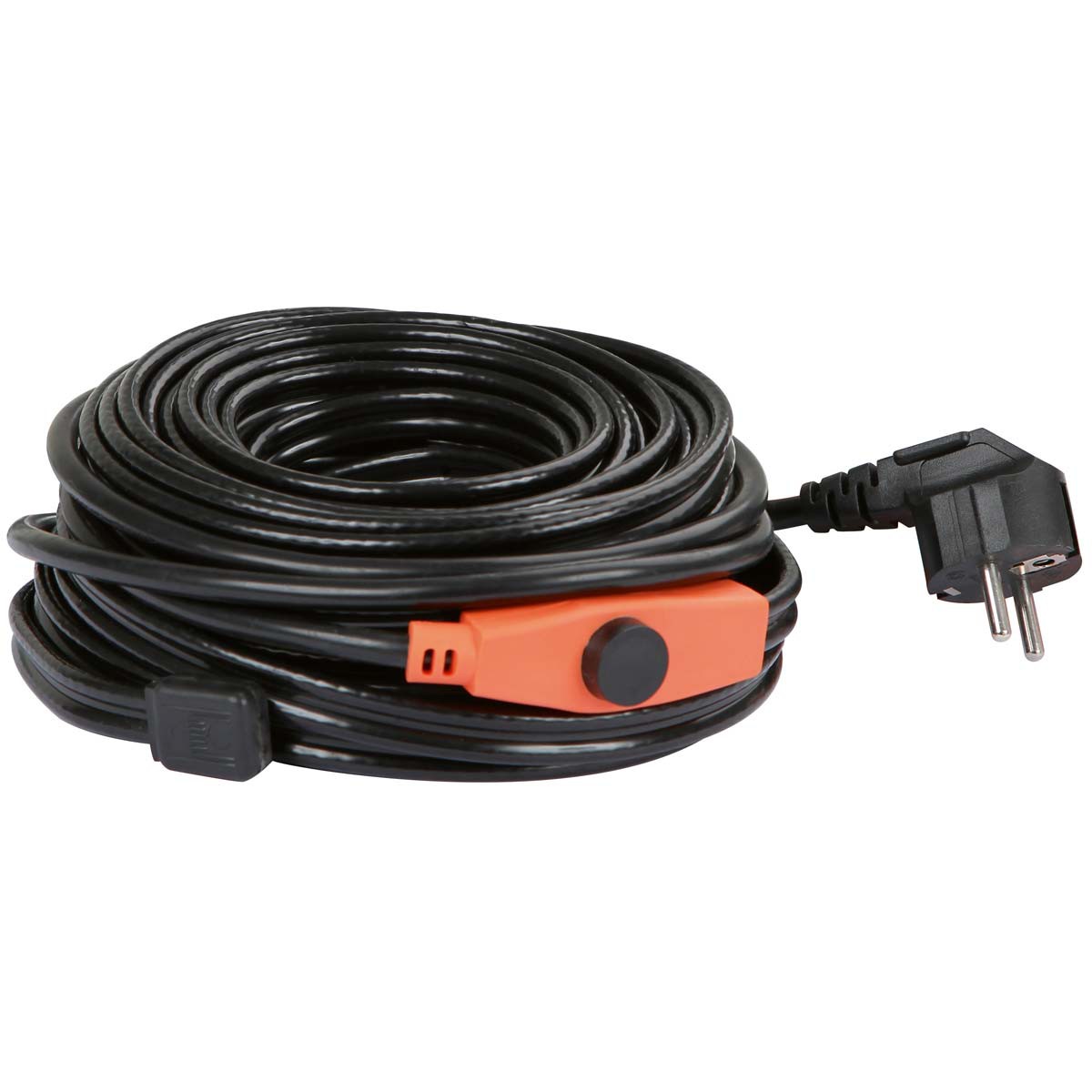 Frost-protection heating cable with thermostat 230V 2 m