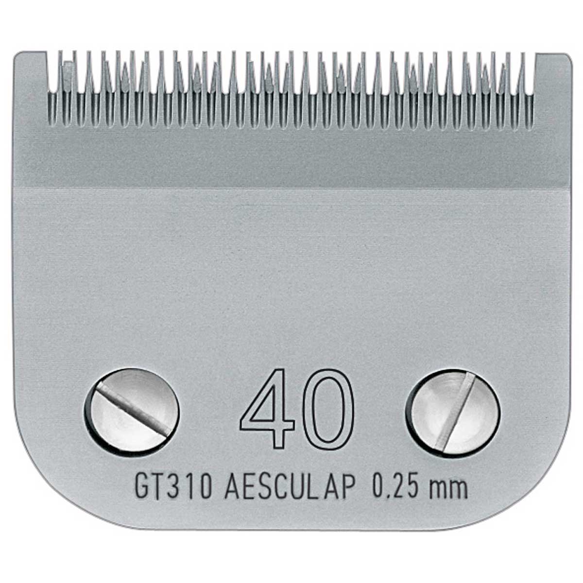 Aesculap Clipper Blade SnapOn 0,25 mm, GT310 #40 (Fine cutting set)