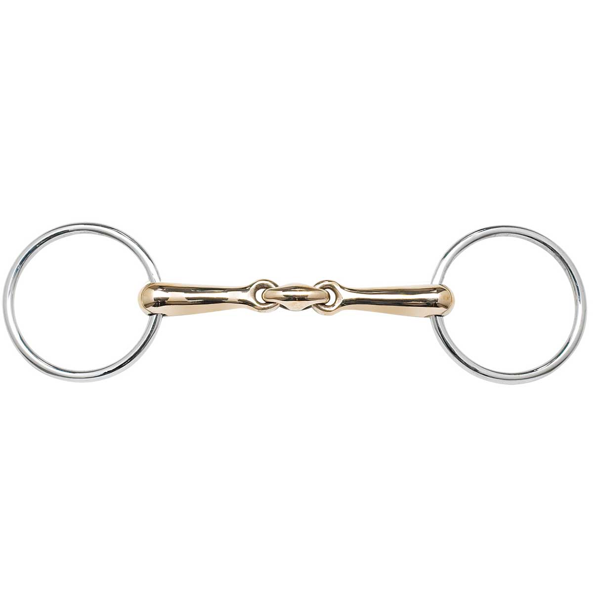 BUSSE Bradoon KAUGAN®, Stainless-steel rings, French-link