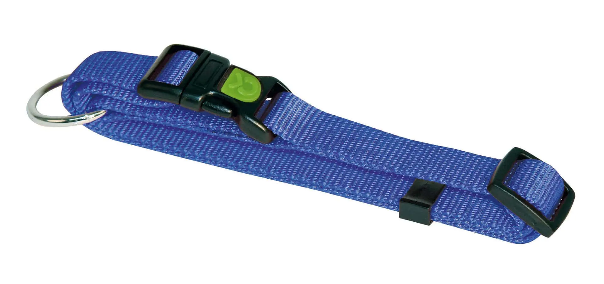 MIAMI collar adjustable blue, 10 mm, 20 - 35 cm