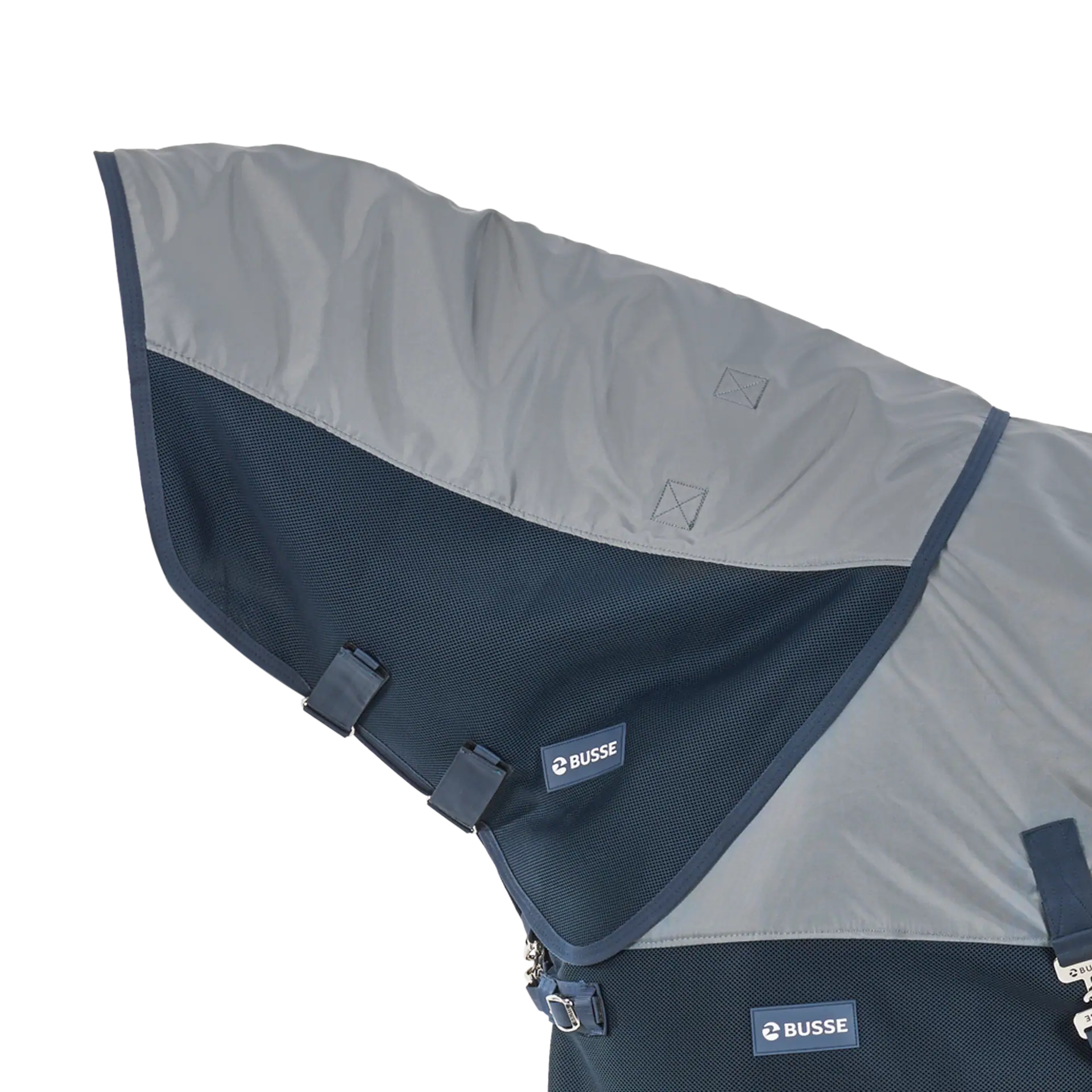 BUSSE Neck Cover 3D AIR RAIN S gray/navy