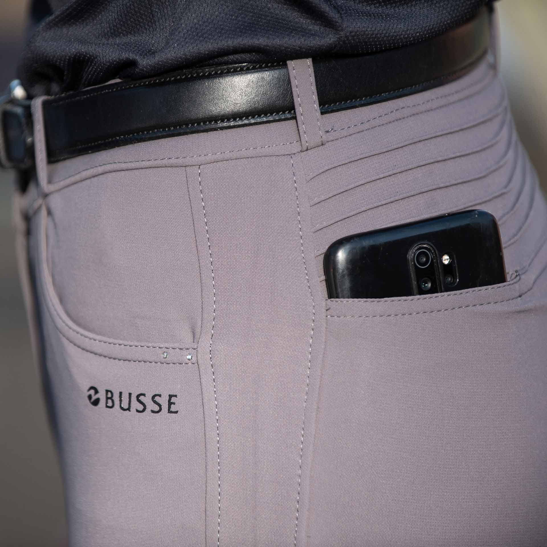 BUSSE Breeches MADEIRA-KNIE II 34 gray