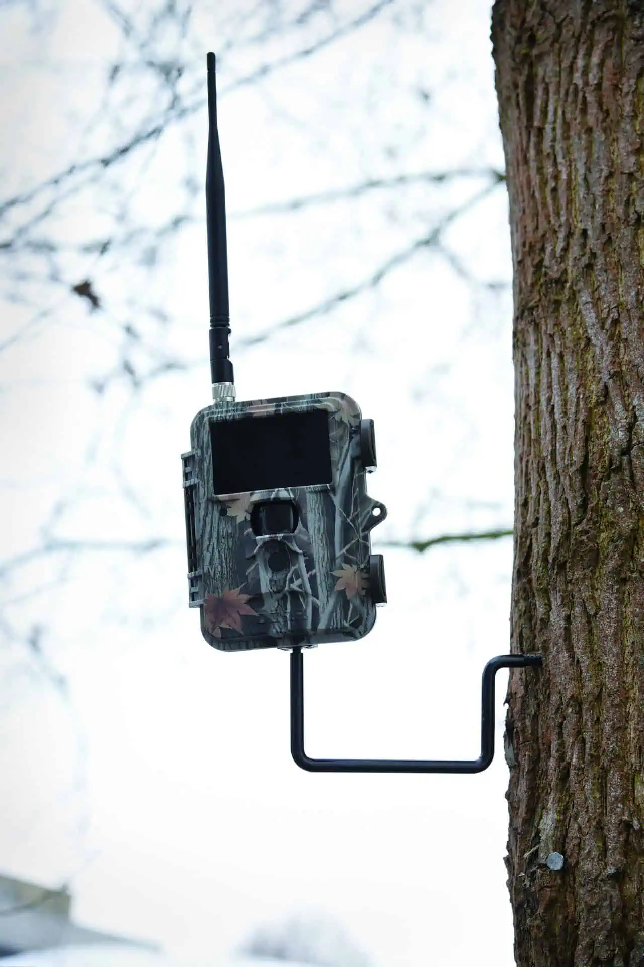 Tree screw 1/4" for surveillance cameras
