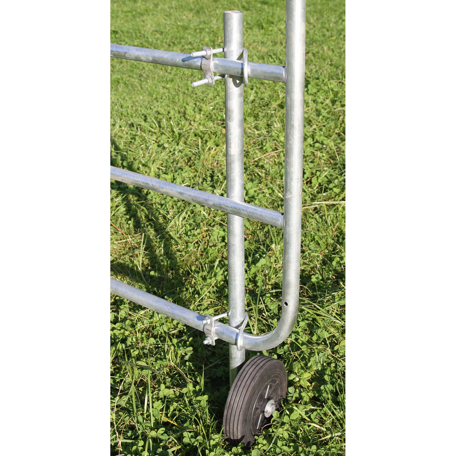 Stabiliser Wheel for fence gates