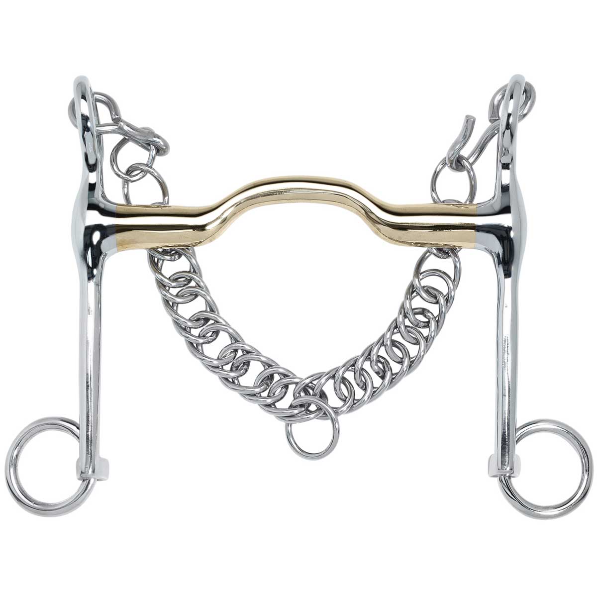 BUSSE Double Bridle KAUGAN®, stainless steel bars