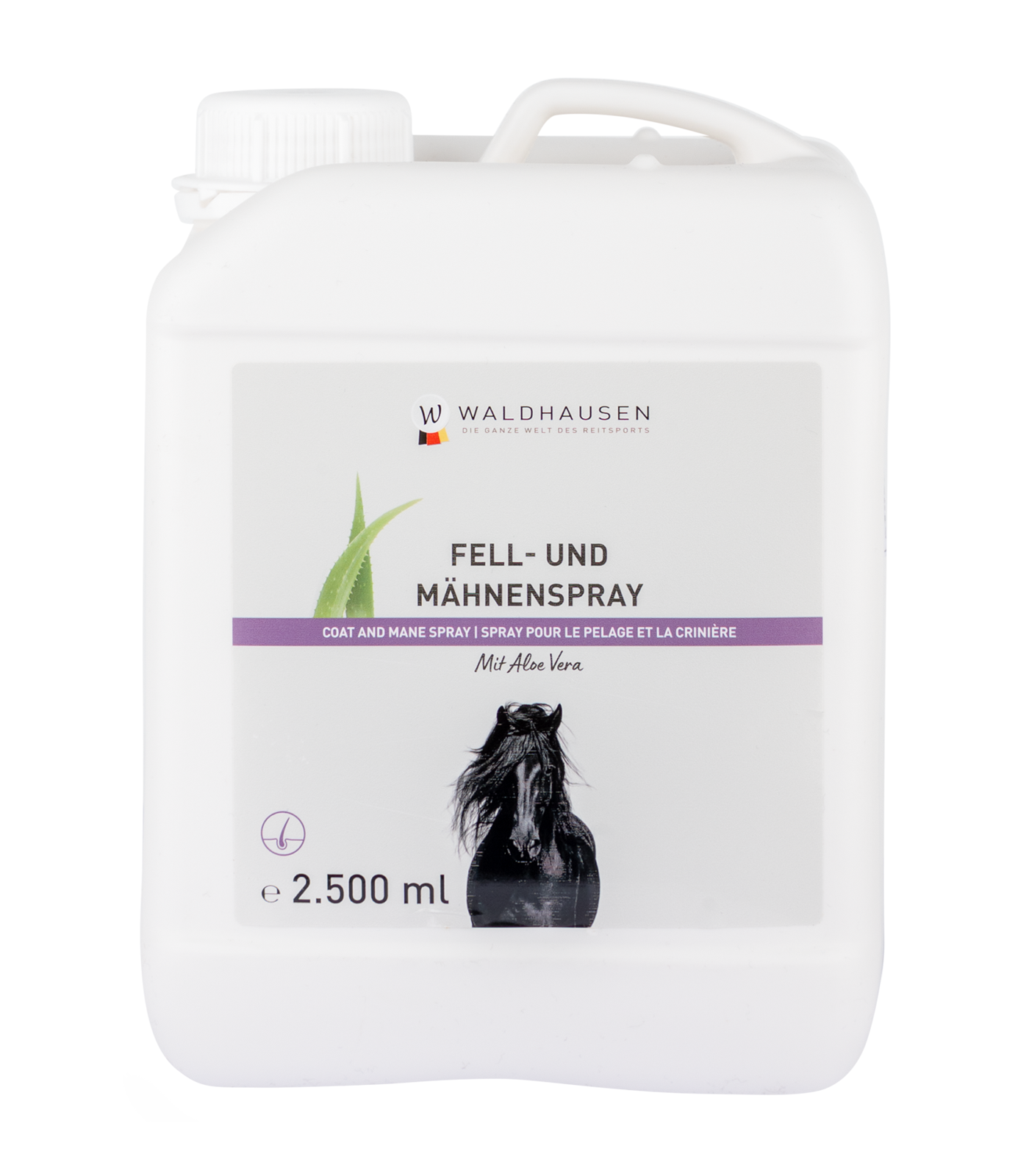 Coat and Mane Spray with aloe vera, 2500 ml