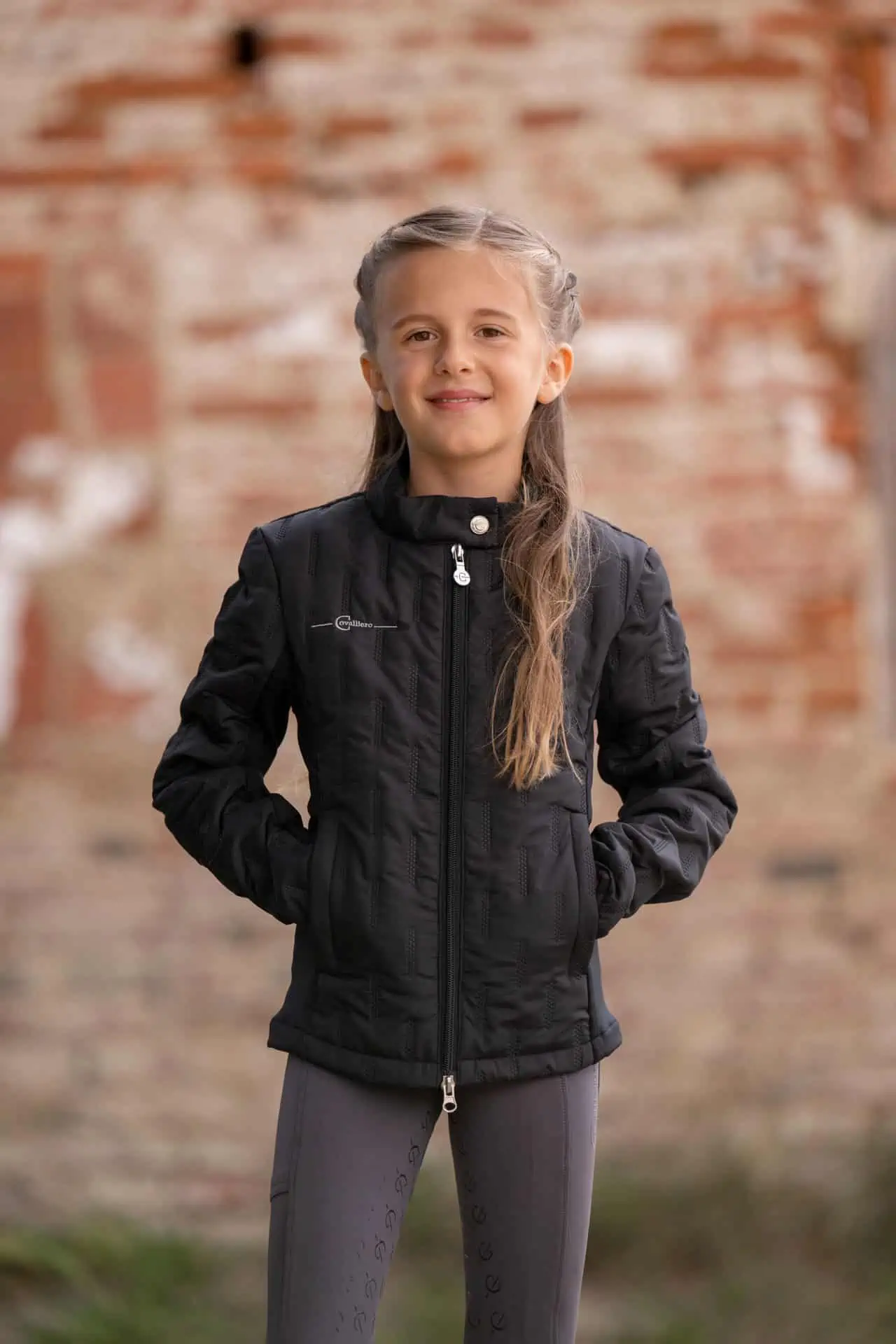 Hybrid Jacket Children, black Size 152/158