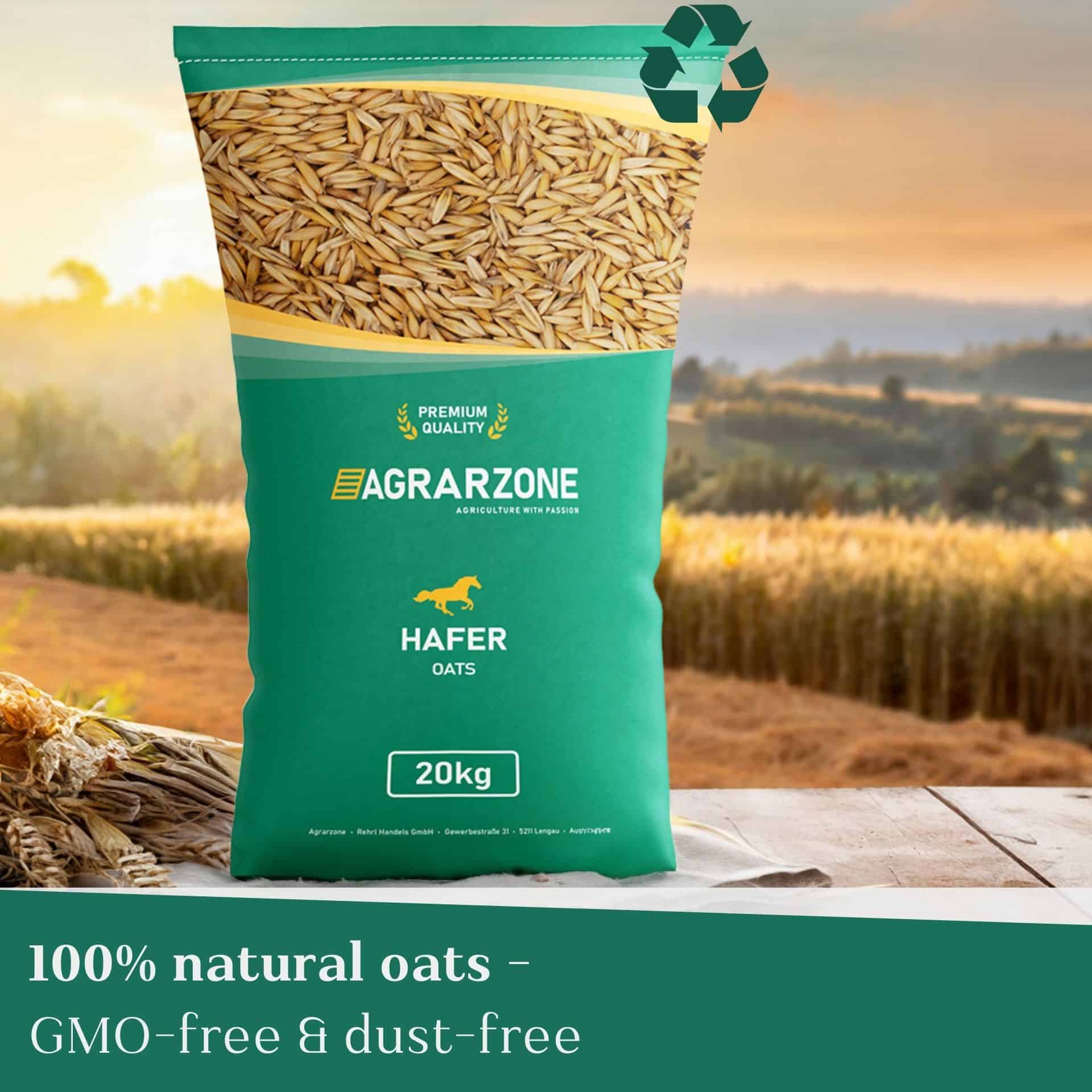 Agrarzone Oats Horse Feed cleaned/dust-free 20 kg