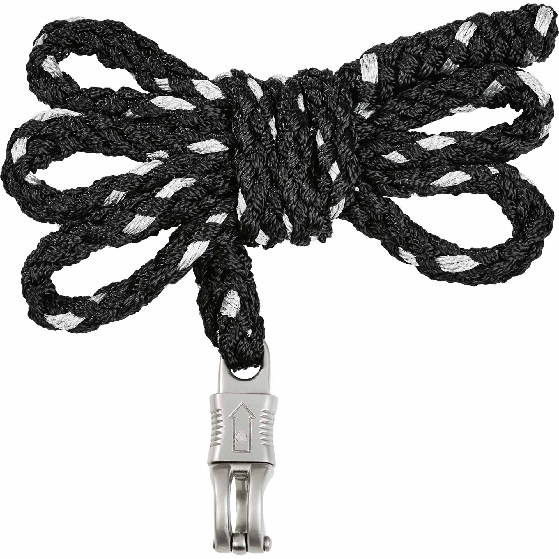 BUSSE Leading Rope IDEAL Quick-Release Snap black