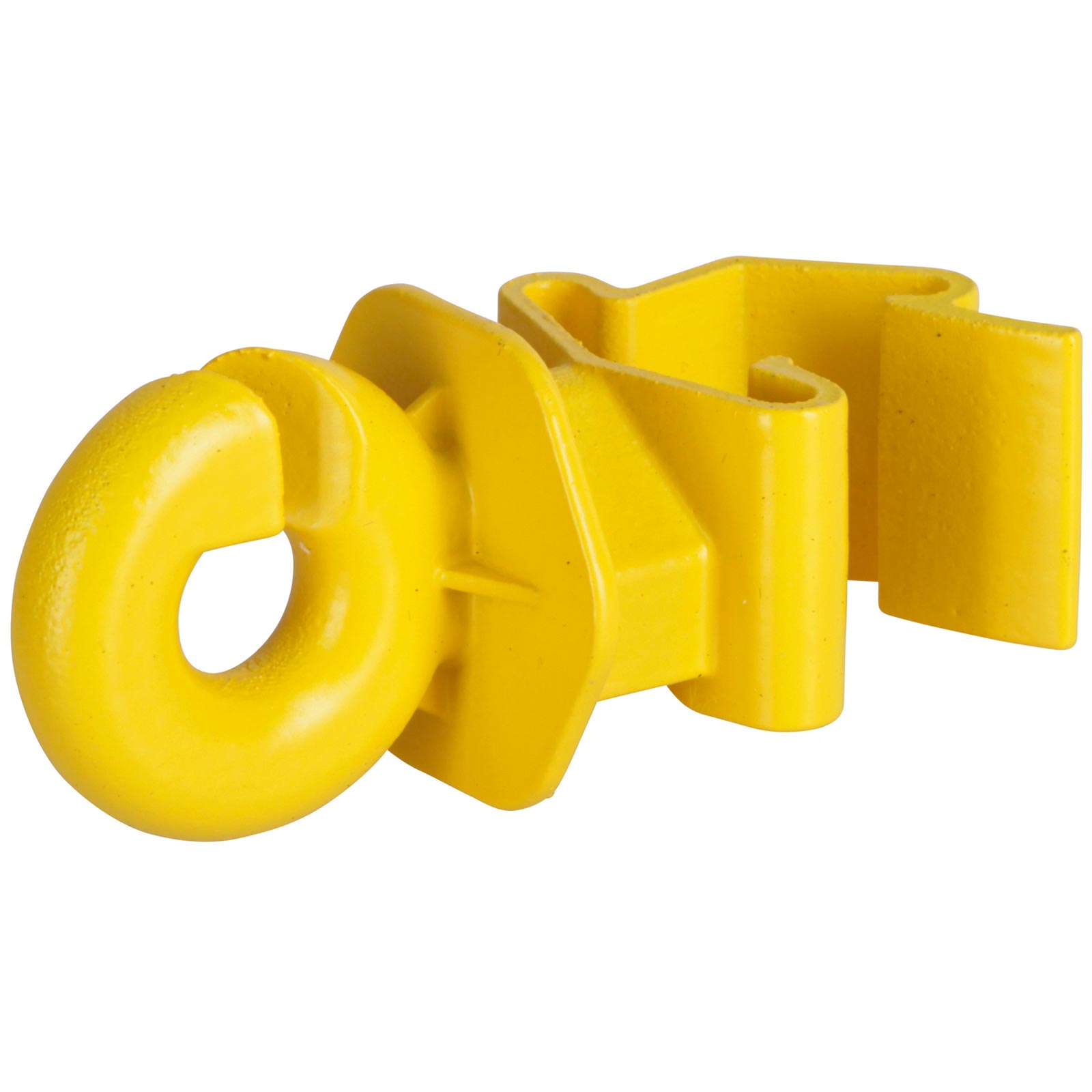 25x T-Post ring insulator for T-posts yellow