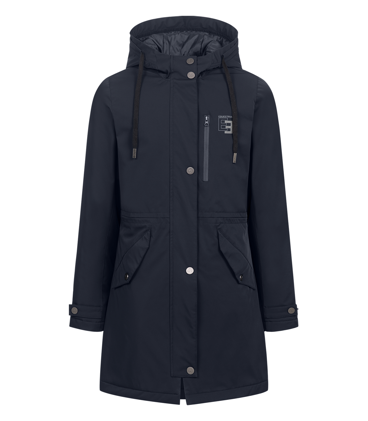 ELT functional riding parka Ava, teens, deep blue, size 122/128