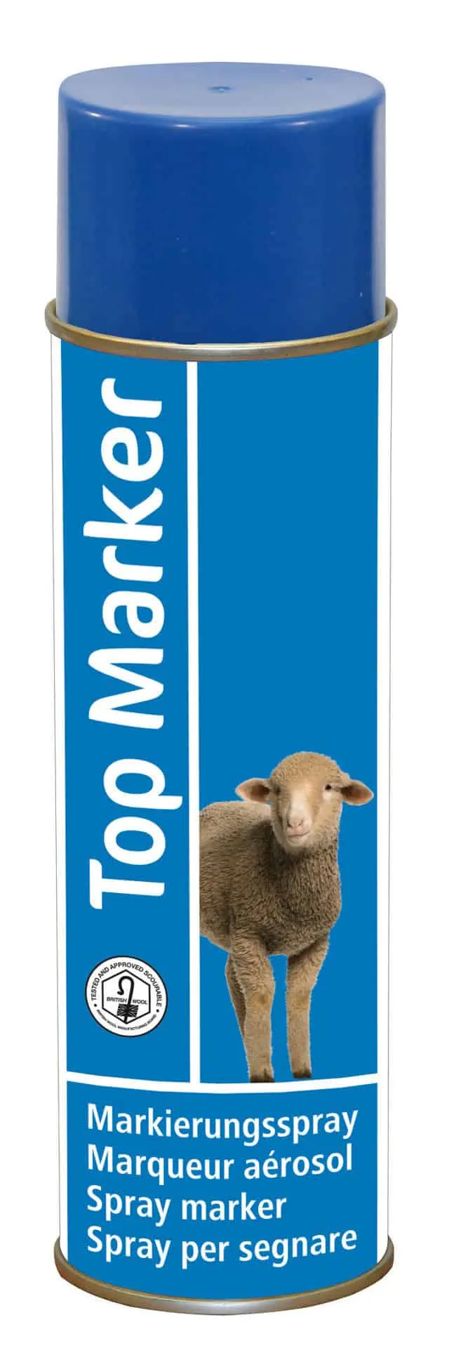 Sheep marking spray TopMarker blue, 500 ml