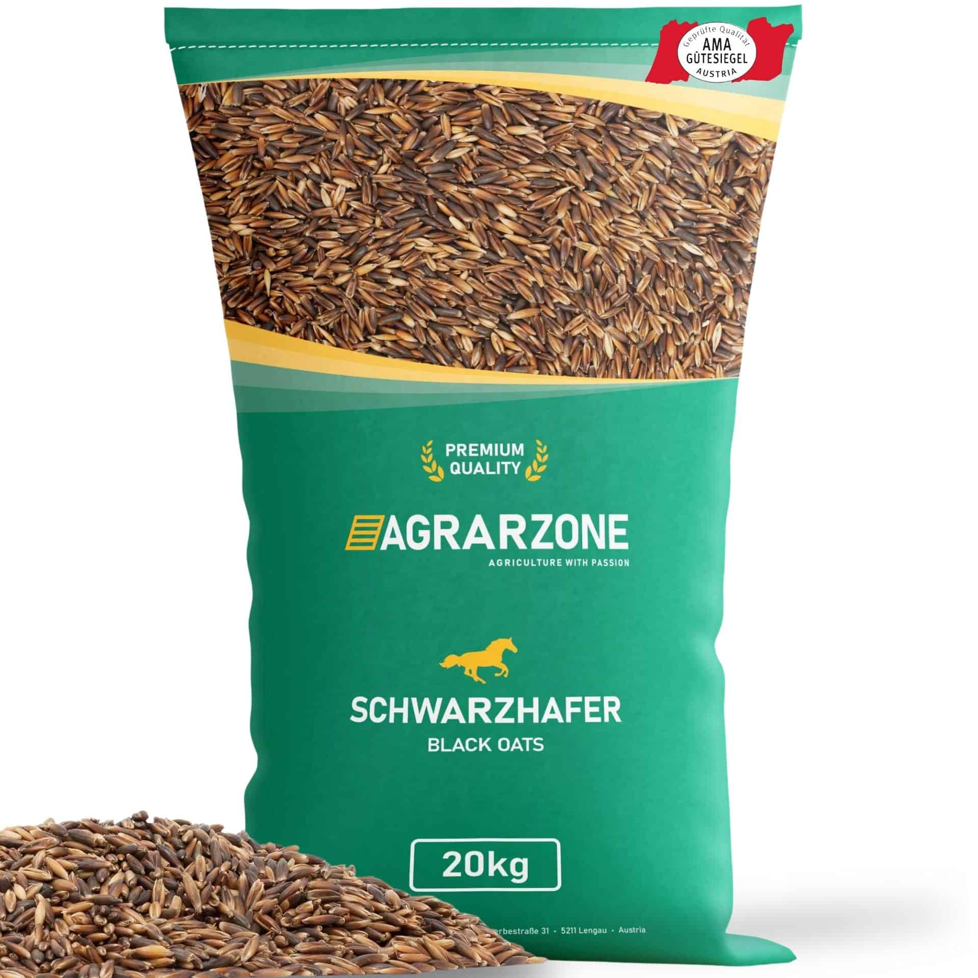 Agrarzone Black Oats cleaned/dust-free 20 kg