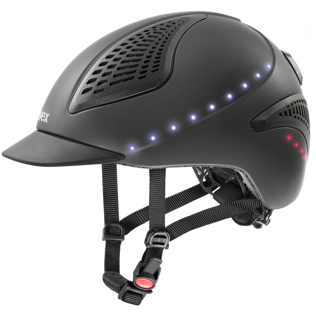 uvex exxential 2 led riding helmet