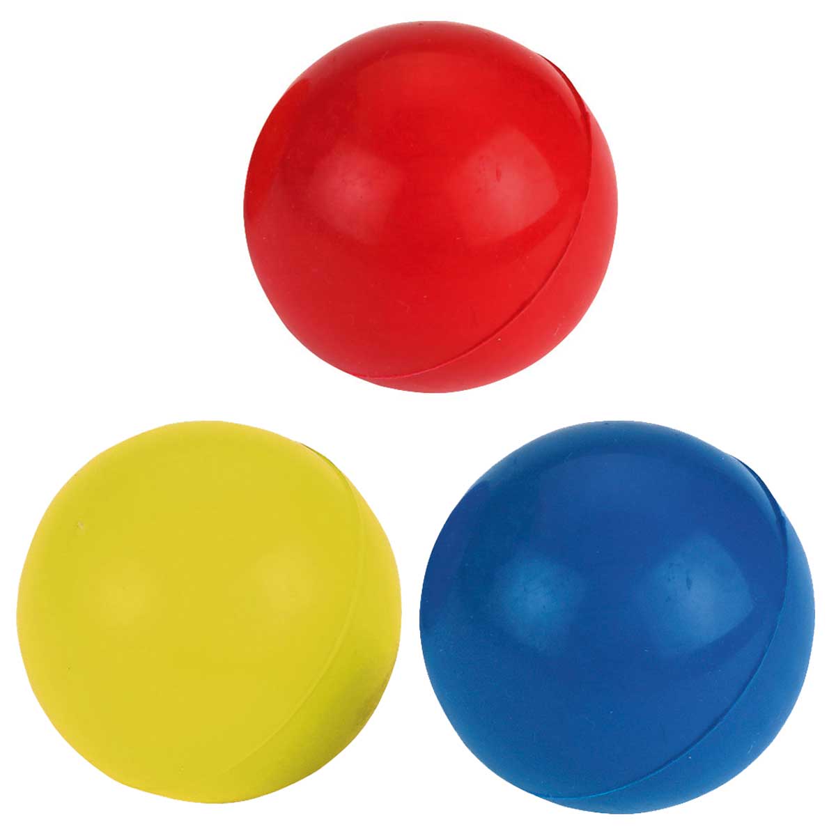 solid rubber ball 7.5 cm