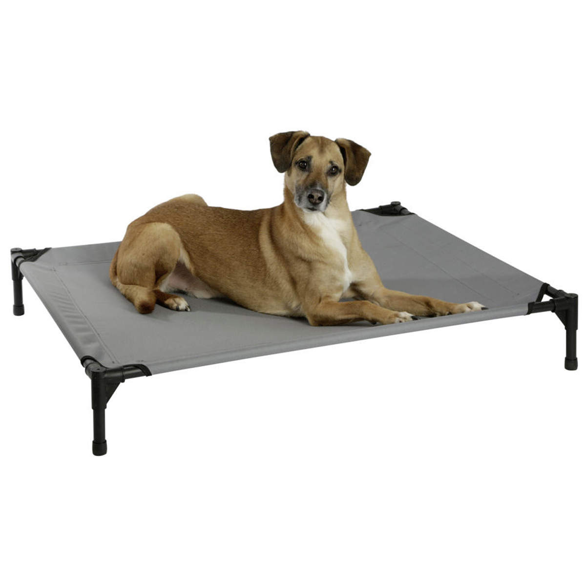 Kerbl Dog lounger with sun canopy vacation top
