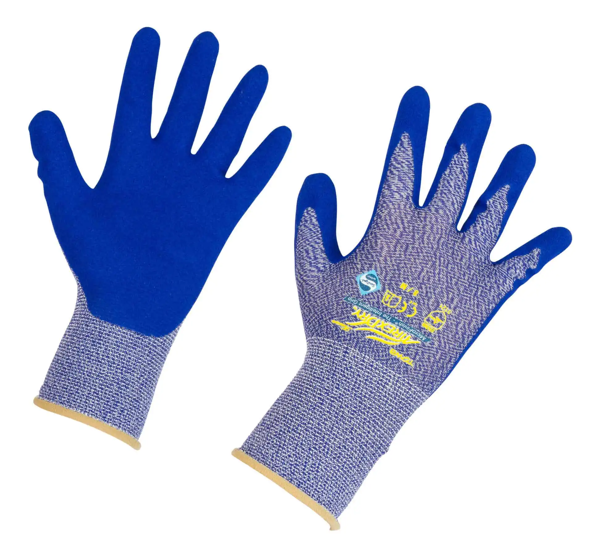 Nylon glove AirexDry, size 10 (XL), with nitrile