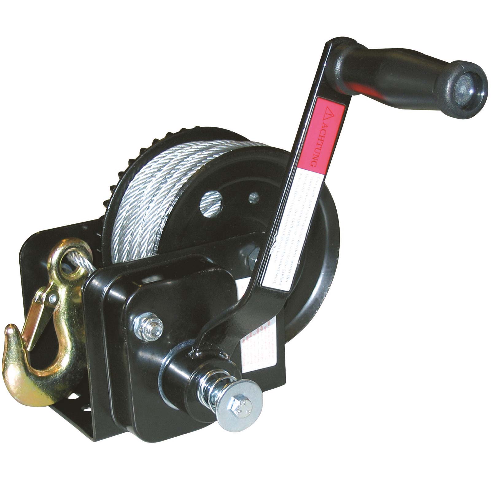 Rope Winch Hand Winch automatic brake 20 m rope