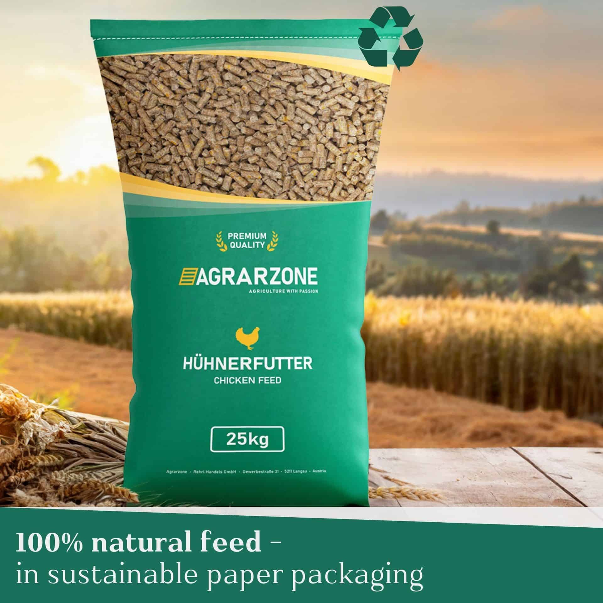 Agrarzone Chicken Feed Pellets against mites 25 kg