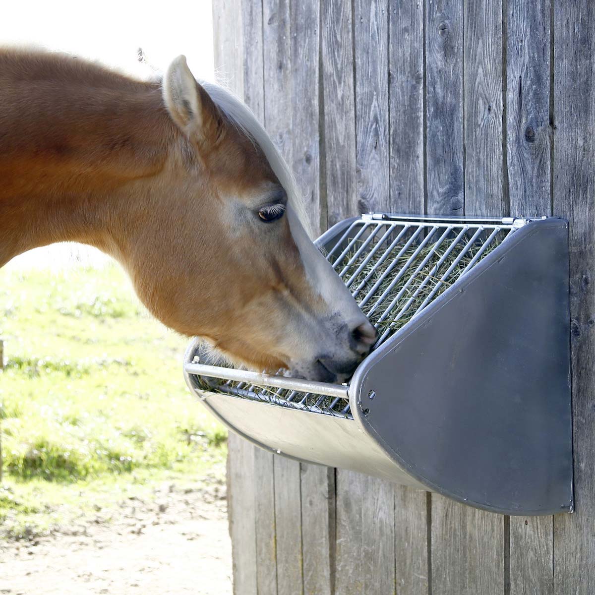 Feed Storage Rack Metal for horses