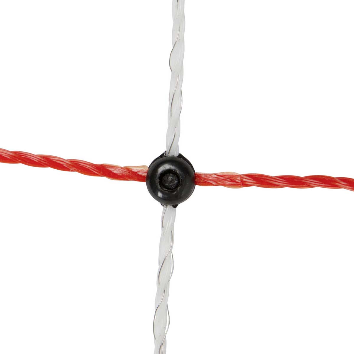 Kerbl Sheep Net electrificable, double tip, orange-white, 50 m 50 m x 90 cm