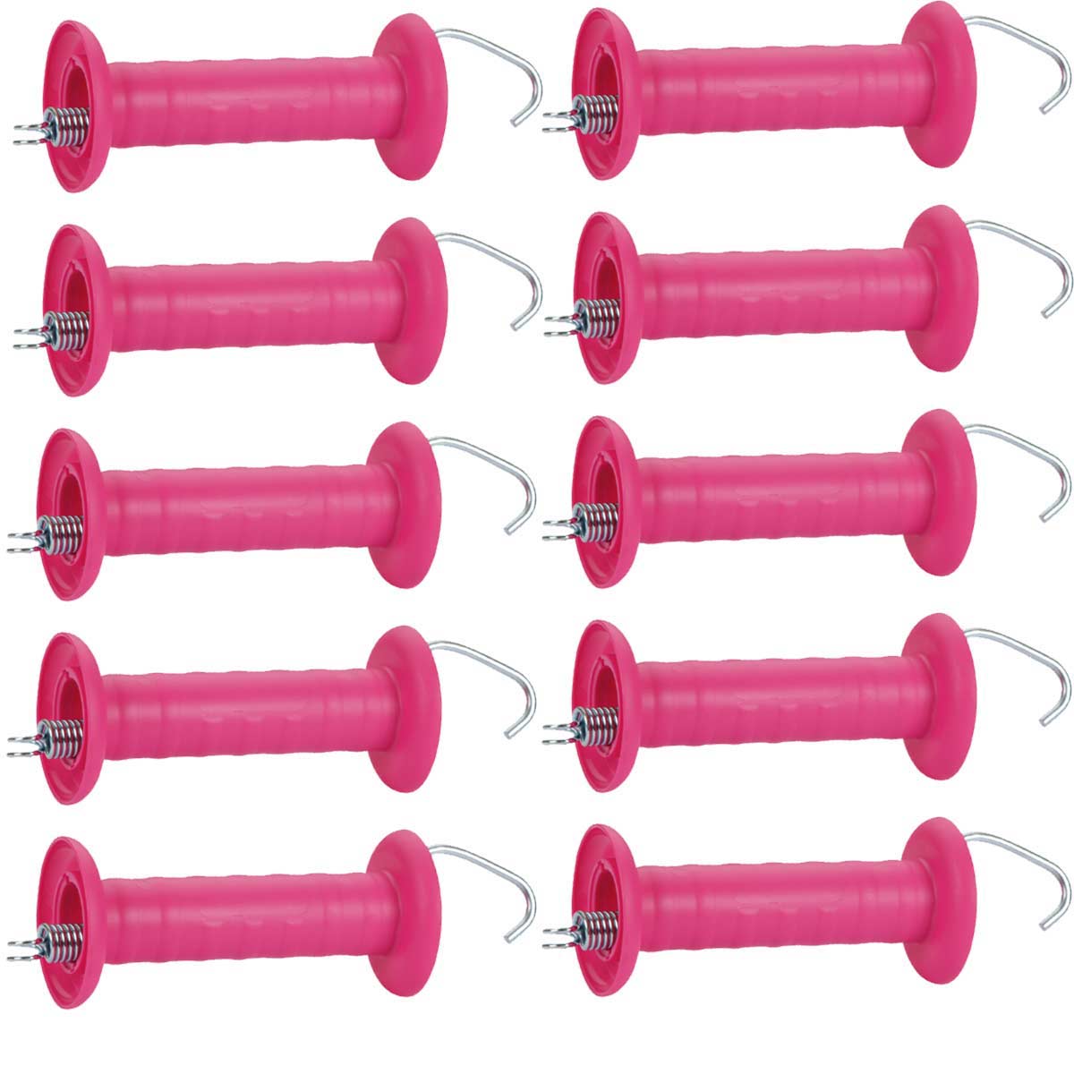 10x Agrarzone Gate Handle open with hook pink