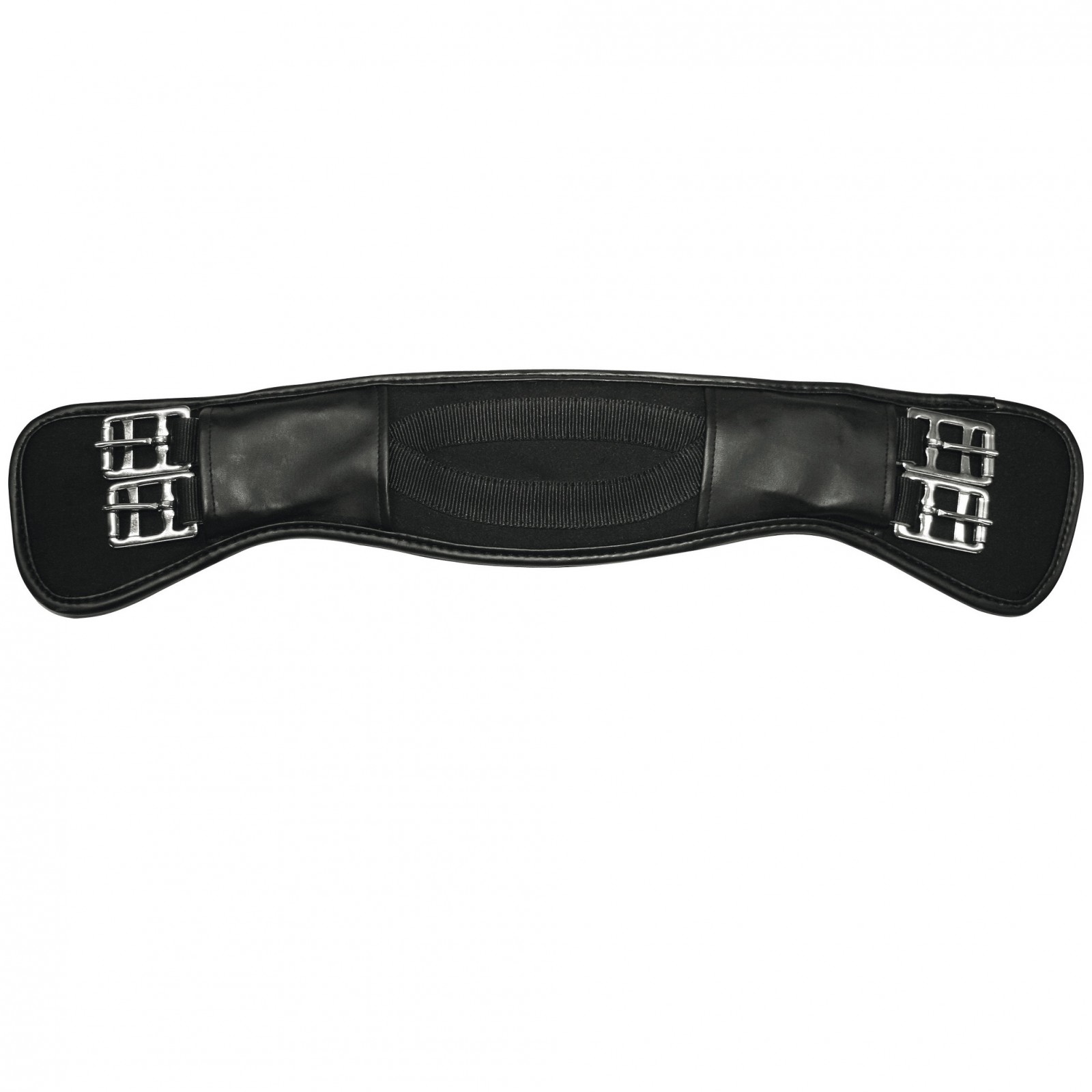 Saddle girth black, 45 cm, synthetic rubber 45 cm