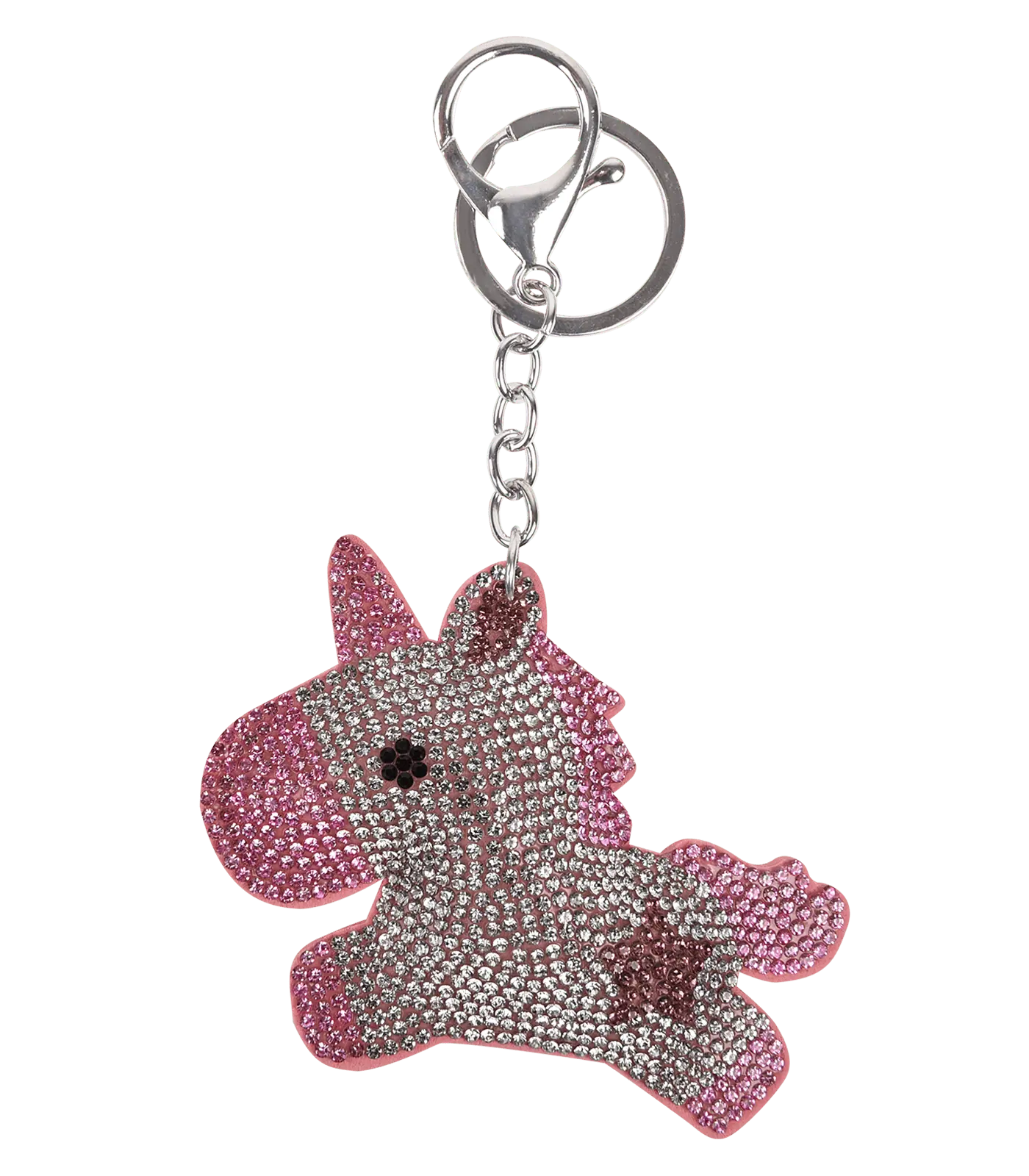 Unicorn pendants silver/pink small