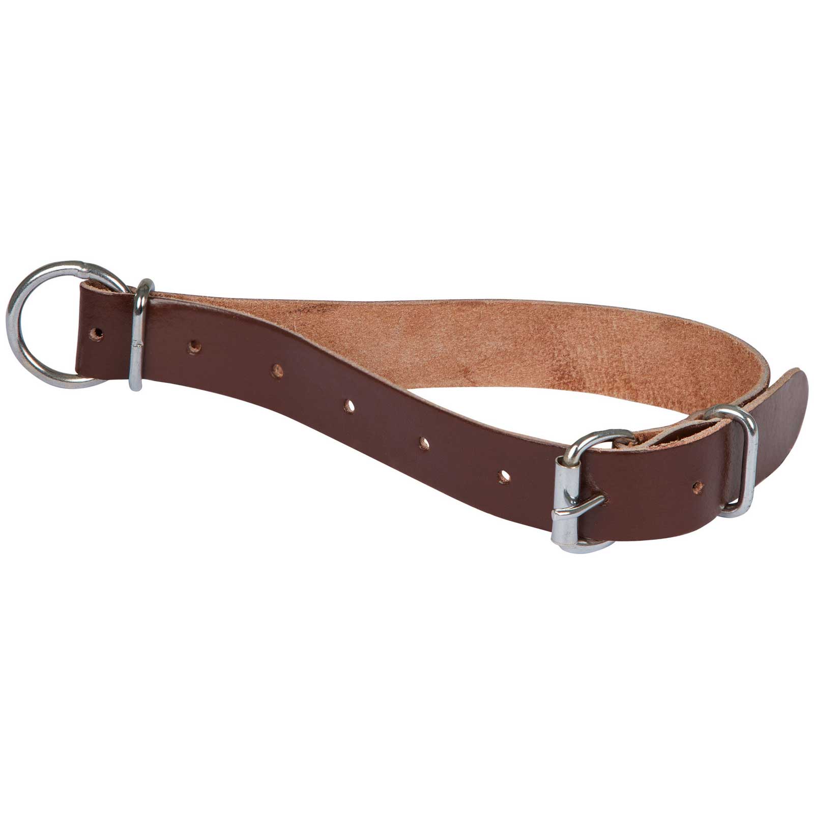 Neck strap for sheep leather