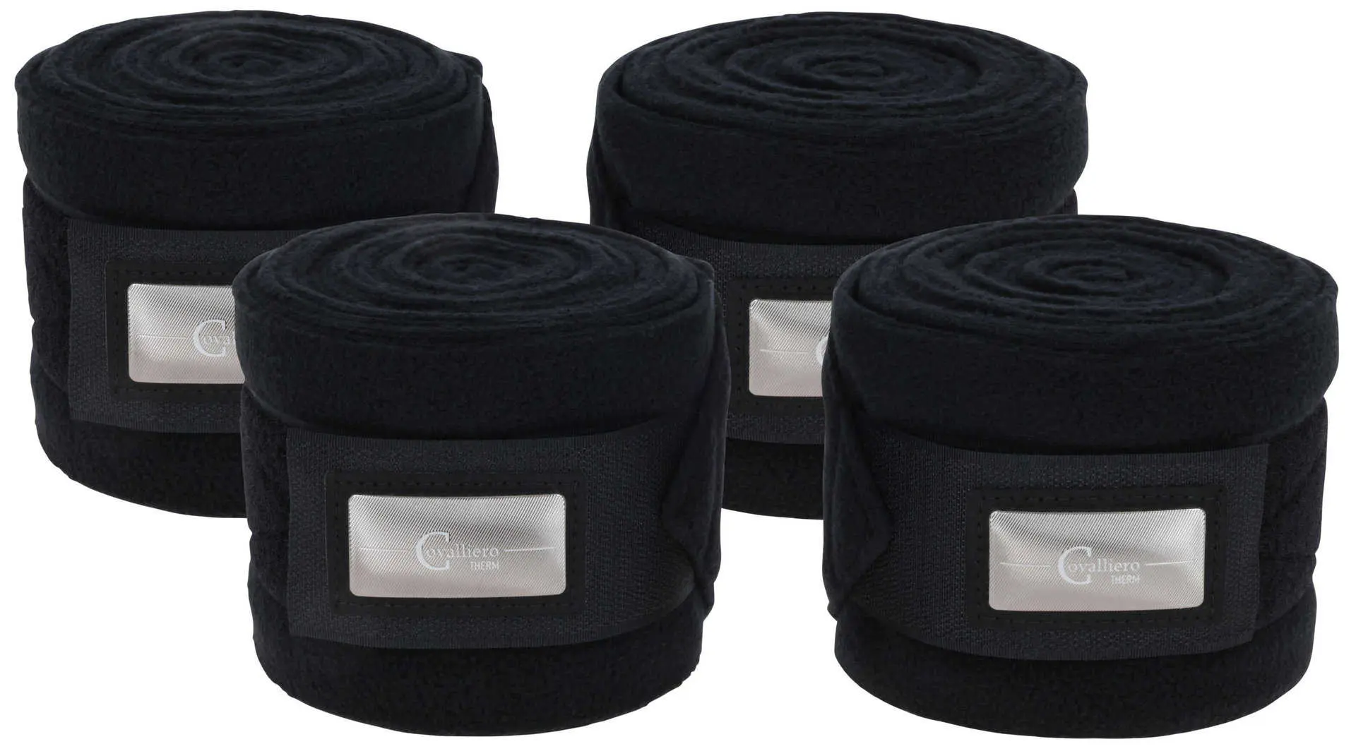 Fleece Bandages Cov. Therm 4 pcs, black