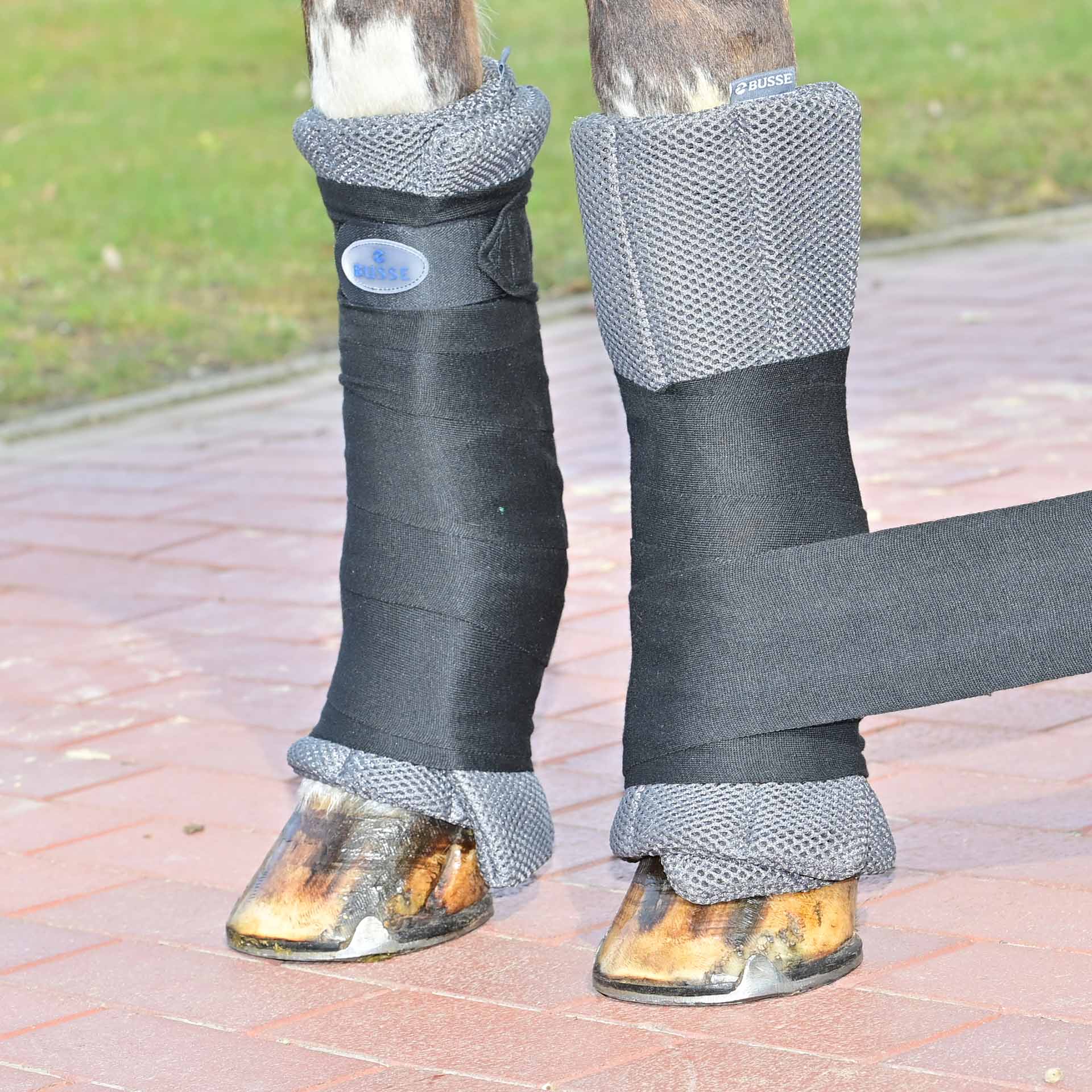 BUSSE Leg Wraps Pad 3D AIR EFFECT 56x46 gray