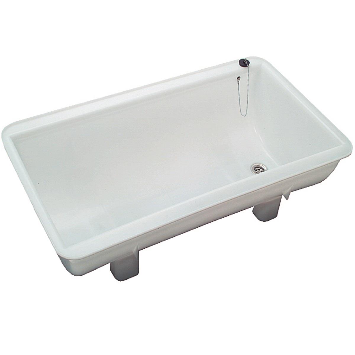 Flushing Sink with Drain 100 l
