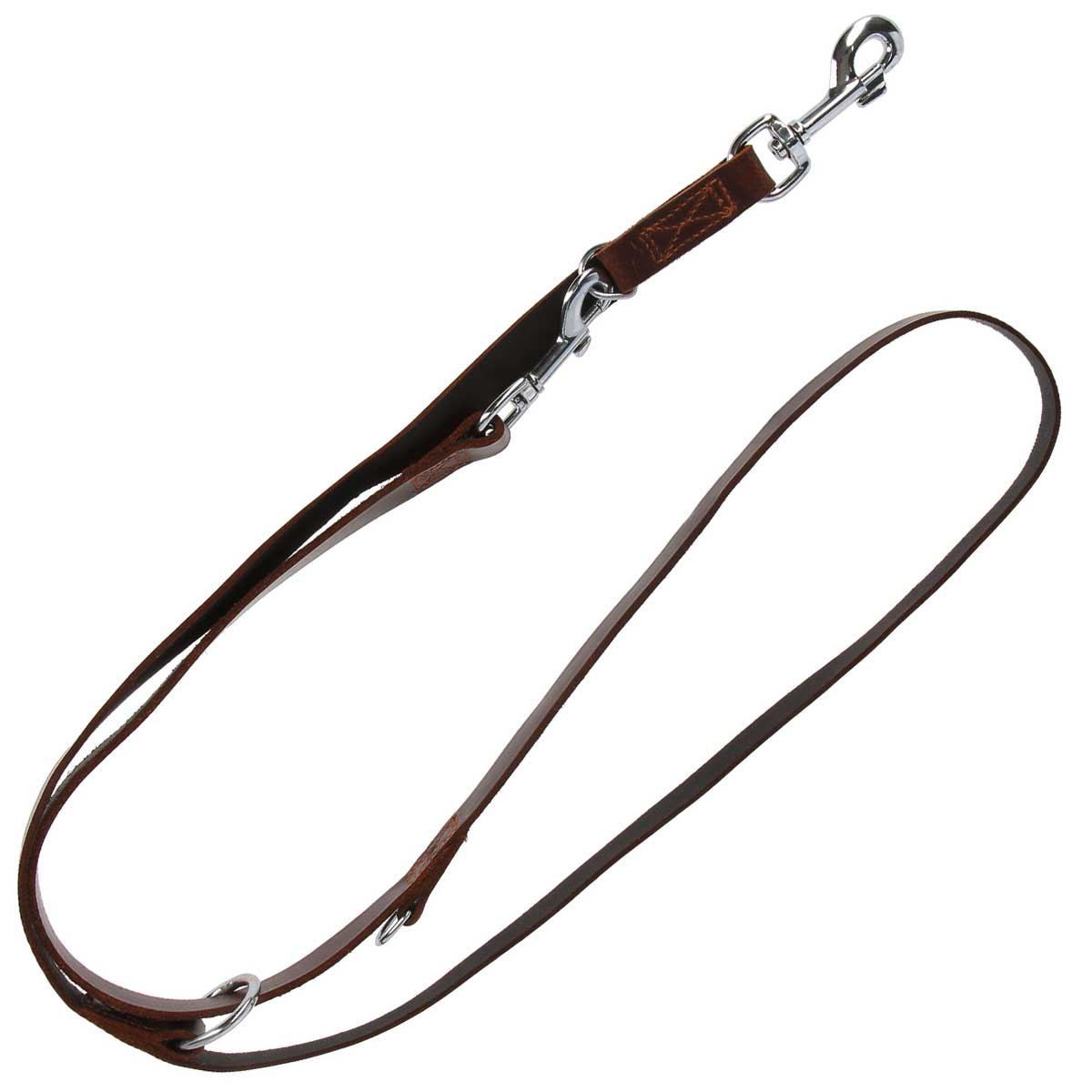 rondo training leash riveted brown, 22 mm, 240 cm brown 200 cm