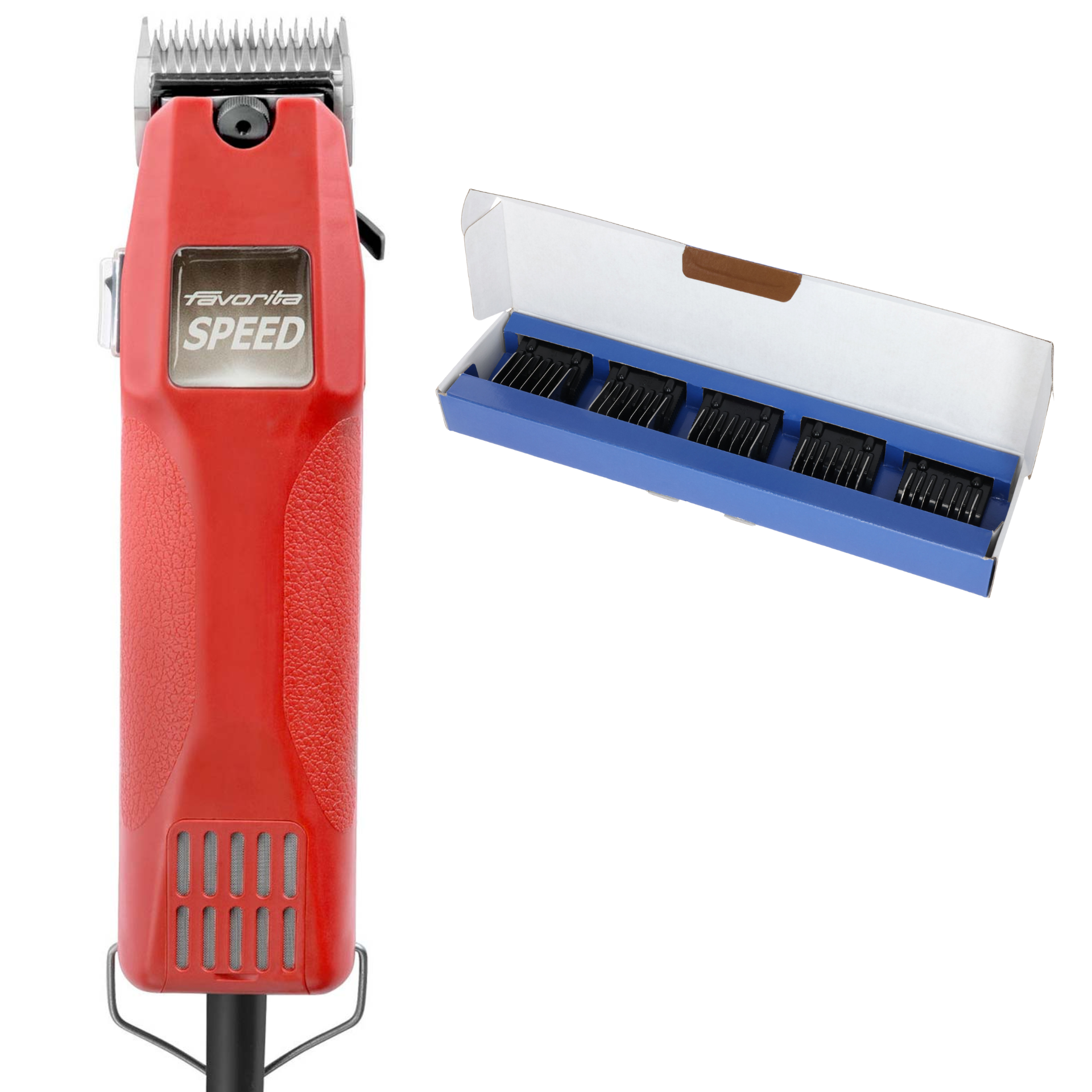 Aesculap Favorita Speed Clipper with attachment comb set