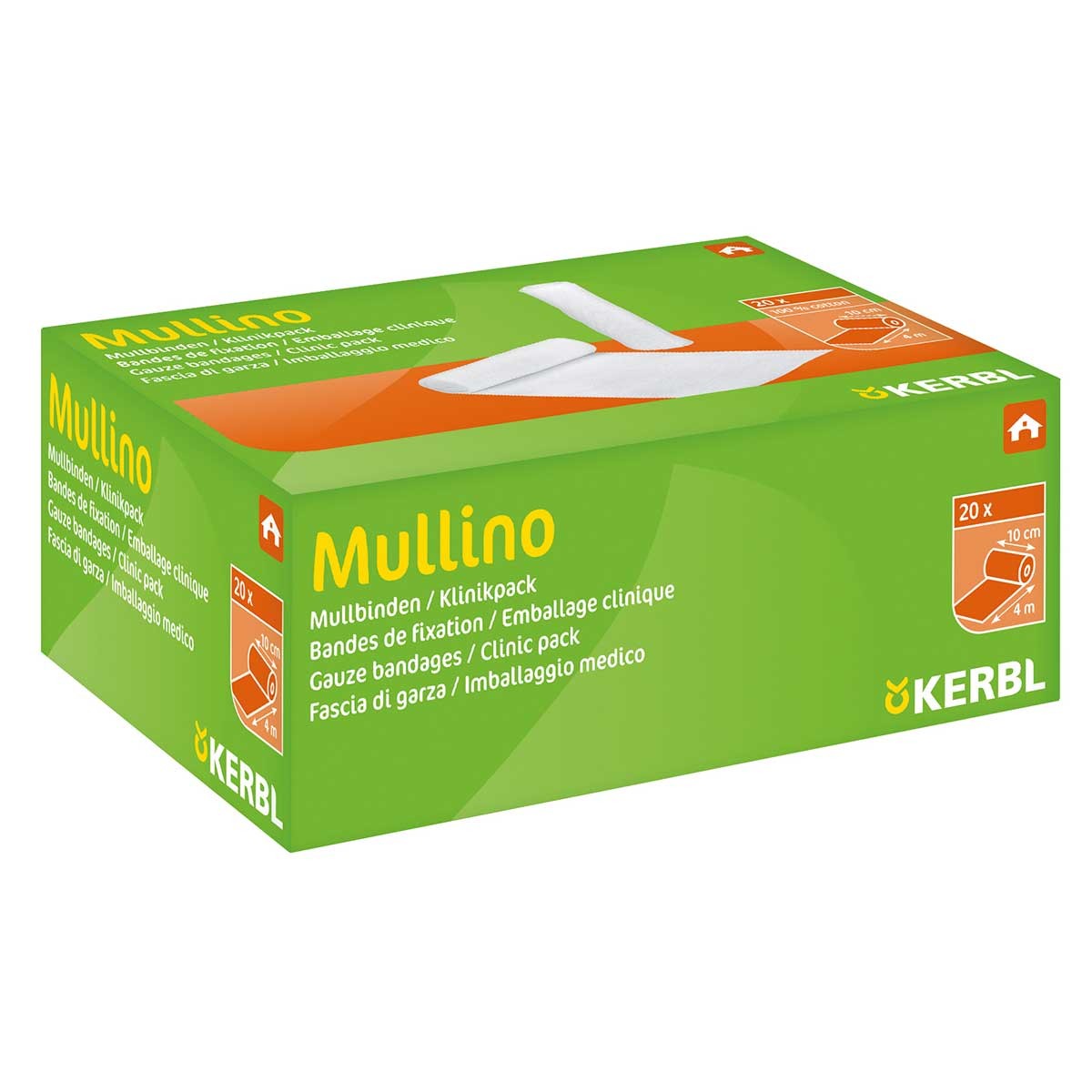 Gauze bandage Mullino 20 pcs/box