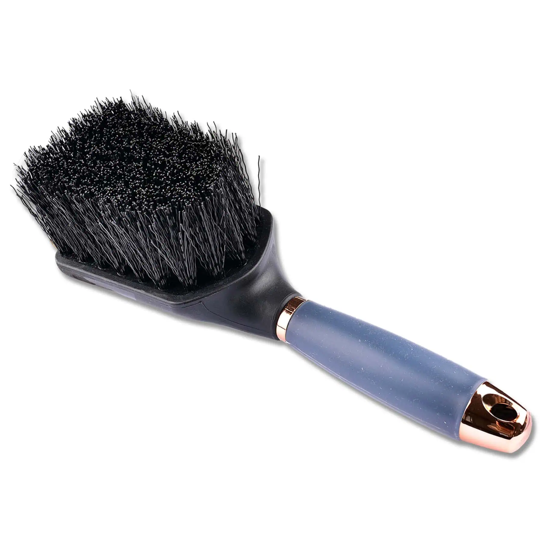 Hoof Brush with Gel Handle black/rose gold