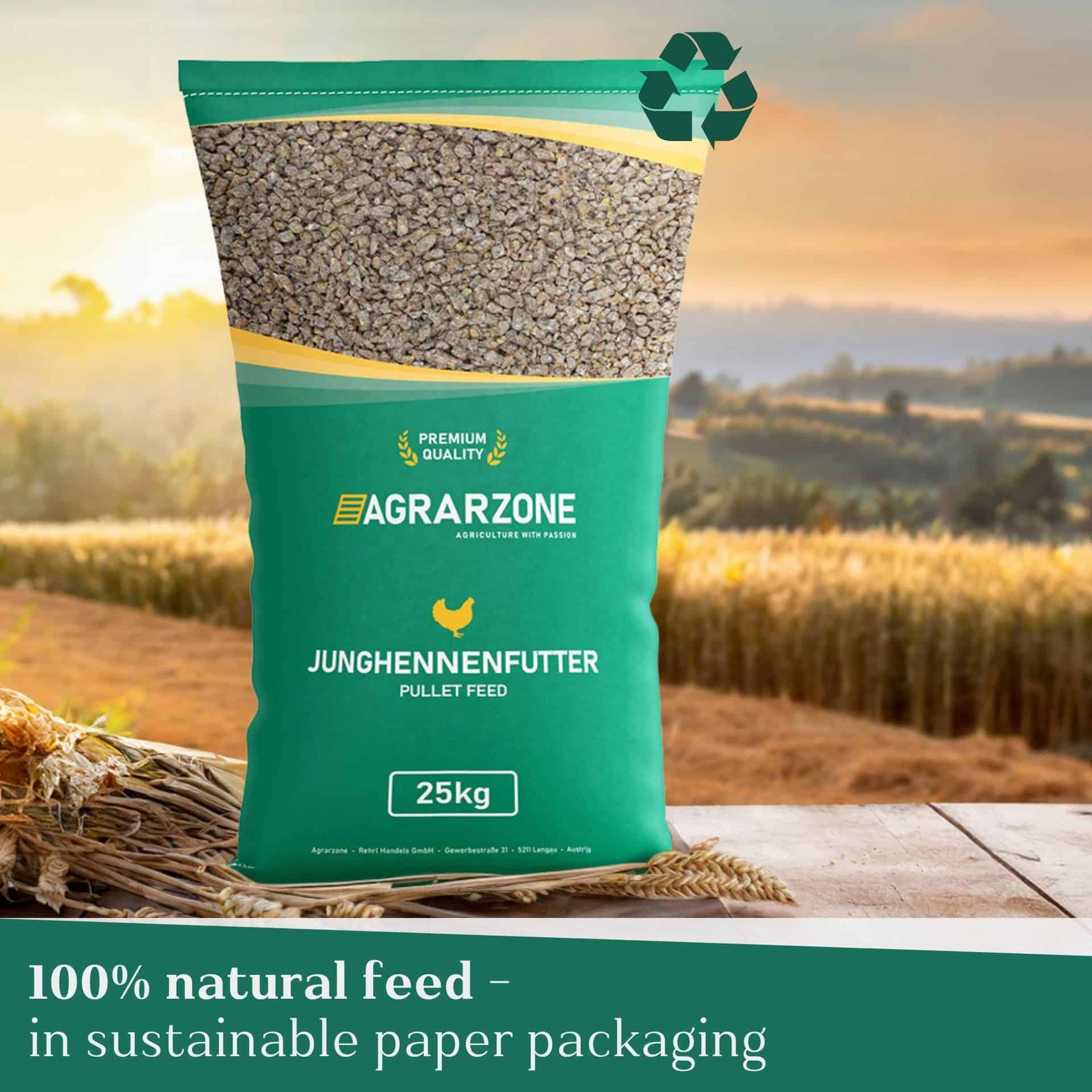 Agrarzone Organic Pullet Feed 25 kg