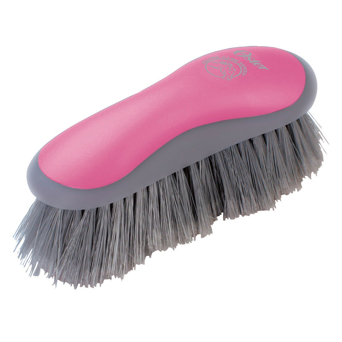 Oster Equine Care Series Stiff Grooming Brush pink