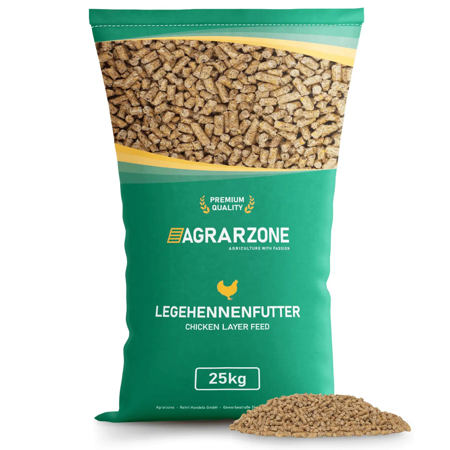 Agrarzone Chicken Layer Feed Premium Pellets 25 kg