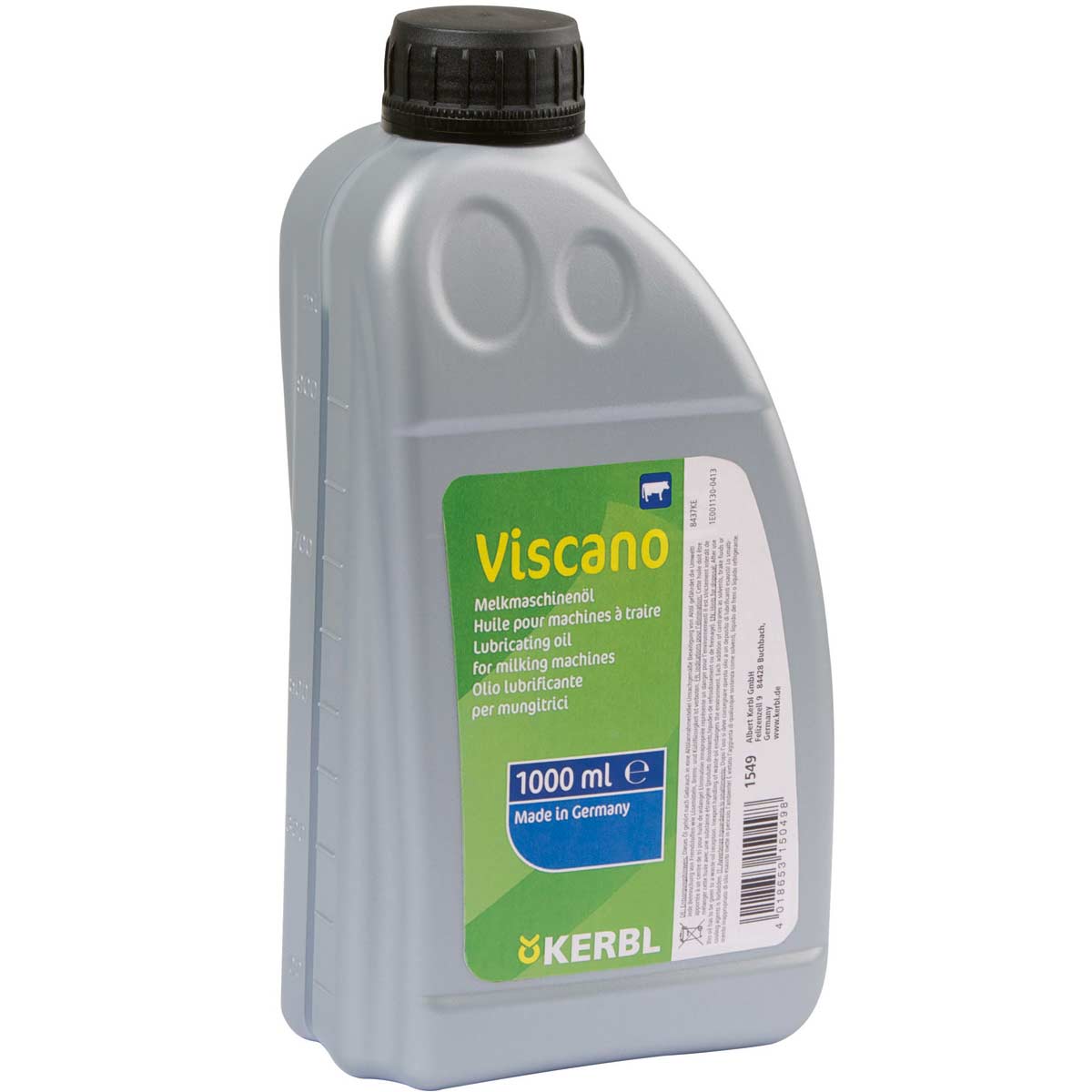 Viscano lube oil for milking machines 1 liter