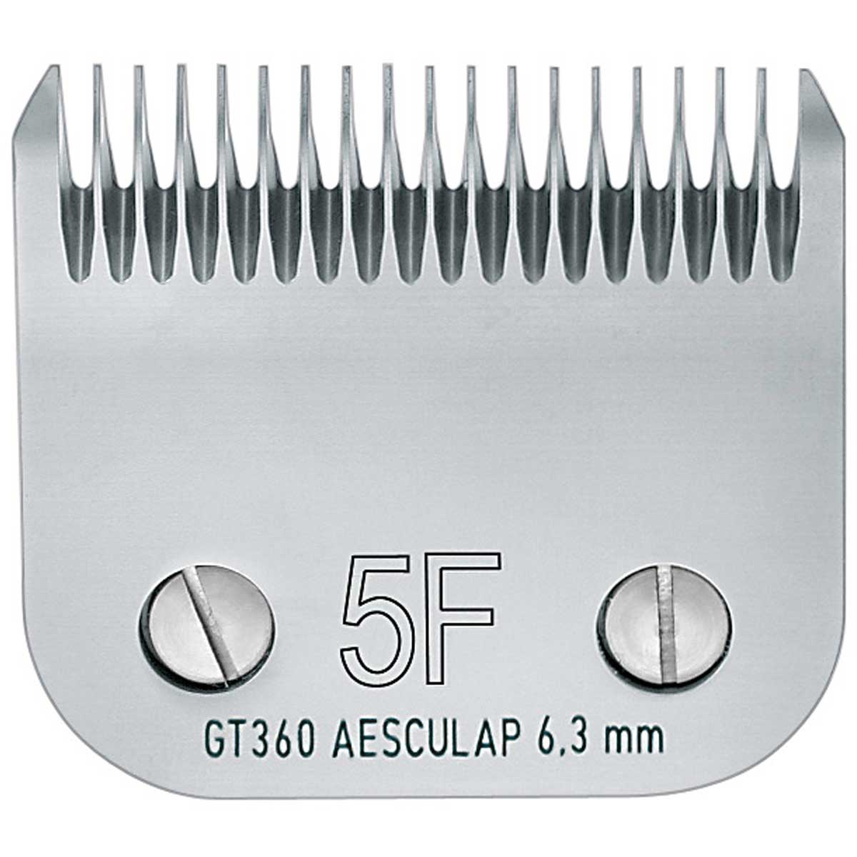 Aesculap Clipper Blade SnapOn 6,3 mm, GT360 #5F (Fine cutting set)