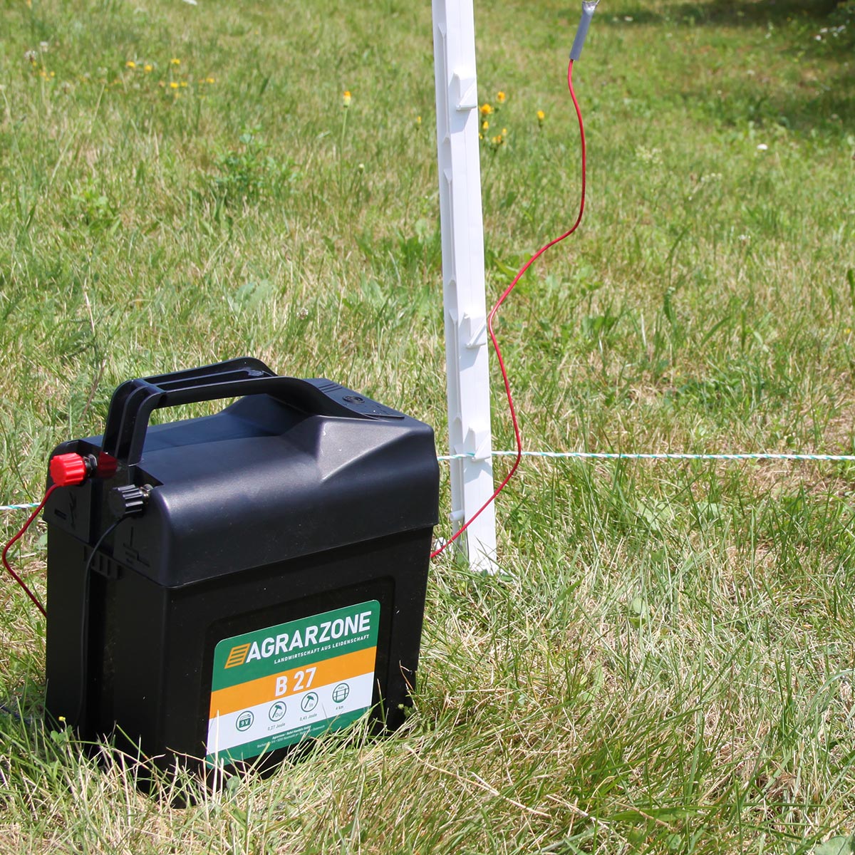 Agrarzone B27 electric fence energiser 9V, 0,45 joules