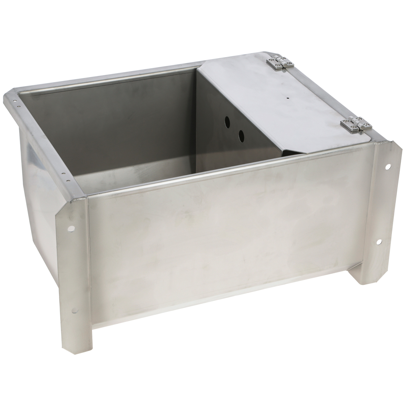 Trough drinker stainless steel 60 x 42,5 x 29 cm 35 L Without heating