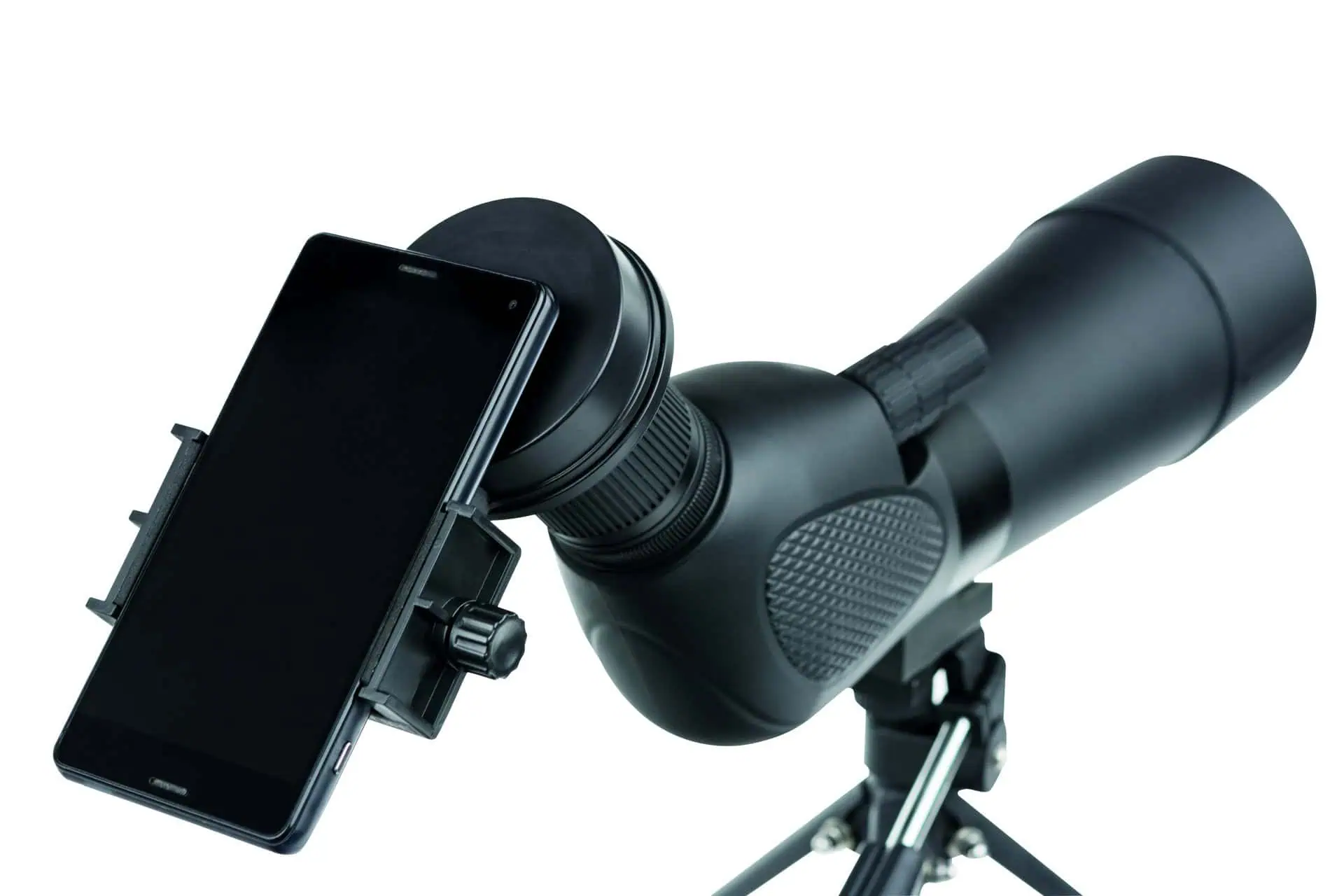 Universal smartphone photo adapter SA-1 for spotting scopes
