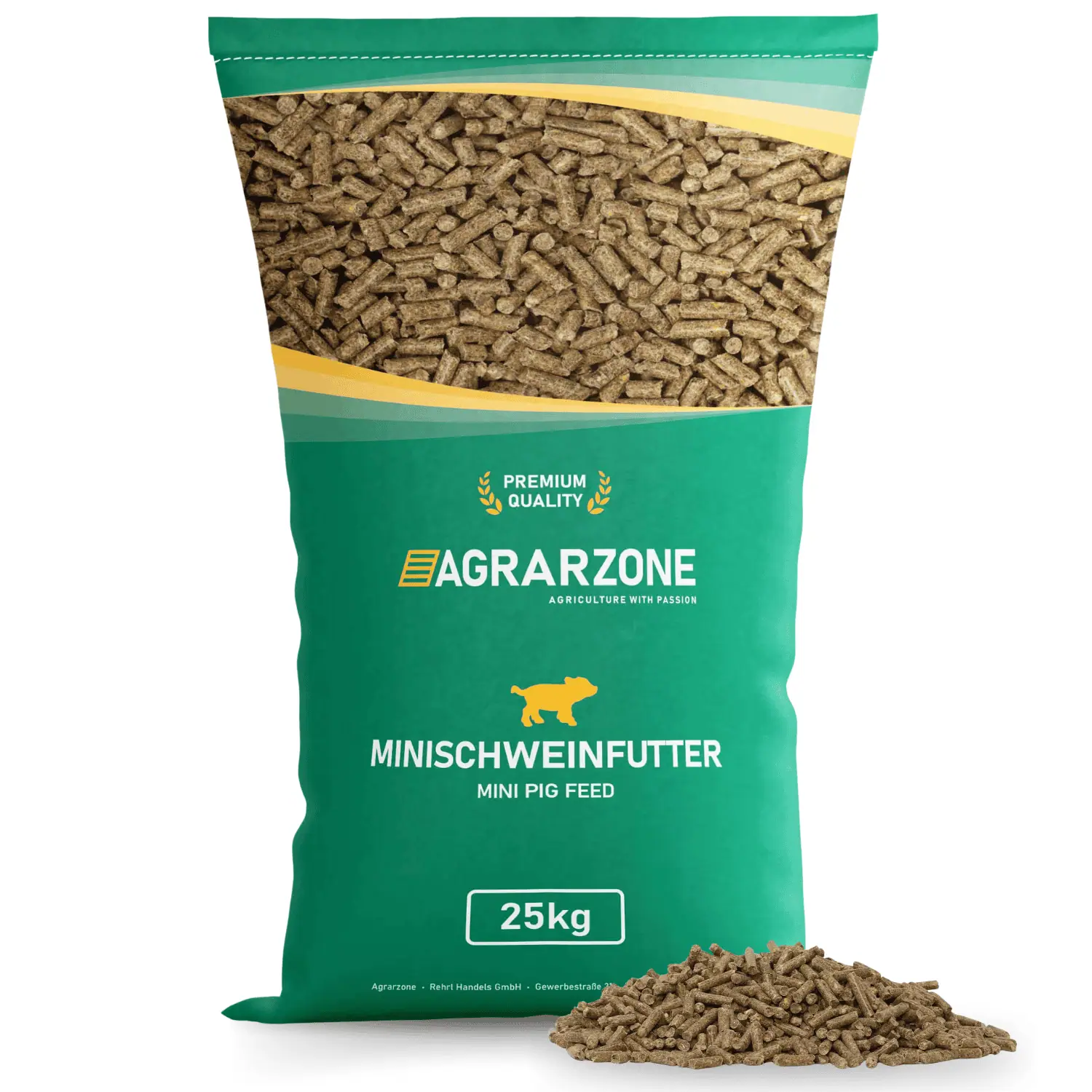 Agrarzone Mini Pig Feed Pellets 25 kg