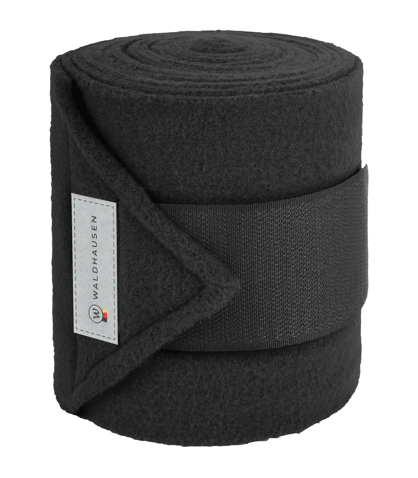 Basic Fleece Bandages, Set of 4, Pony black Pony