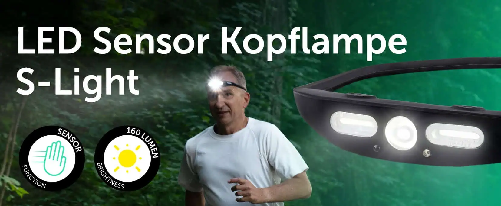 LED sensor head lamp S-Light