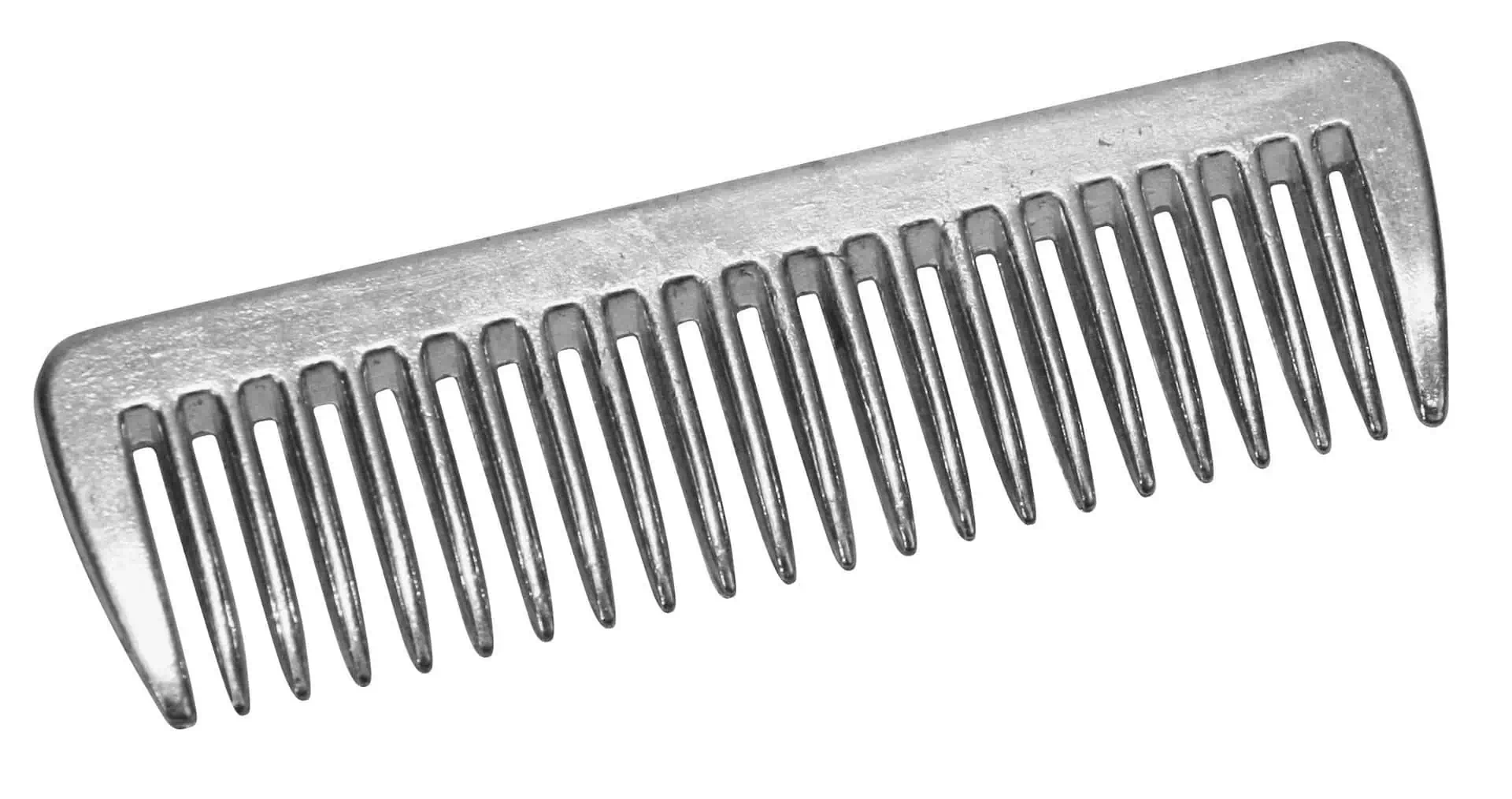 Mane comb, aluminium, 9 cm, without handle, 1 pcs/pack